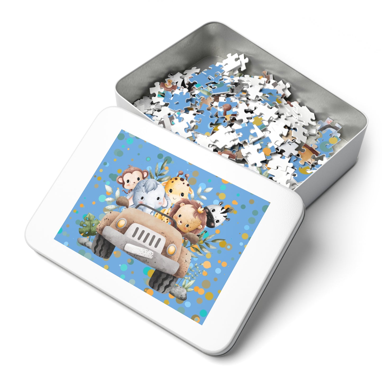 Animals on Safari Jigsaw Puzzle (30, 110, 252-Piece)